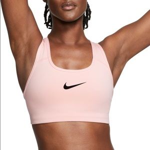 Nike pink sports bra